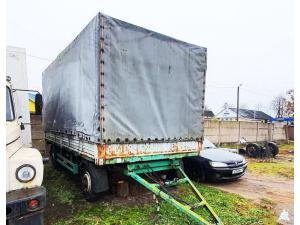 Прицеп бортовой тентованный МАЗ-837300, 2007 г.в., рег. знак 3186 АА-5 (Минская обл., г.Столцы, ул. Свердлова, 11)