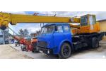 Автокран грузовой специальный МАЗ 5334, 1990г.в., рег. №АЕ 1402-4 (Гродненская обл., г.Лида, ул. Сосновая, 3)