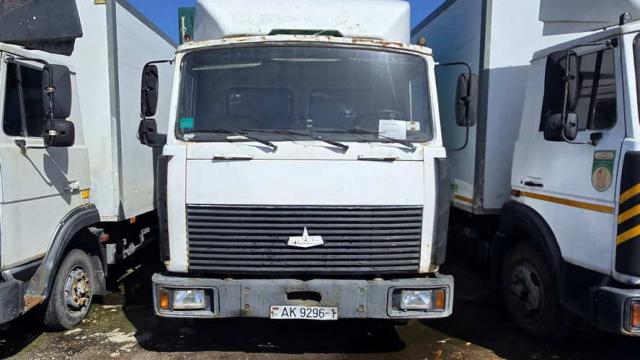 Автомобиль грузовой бортовой тентовый МAЗ-437041-262, 2007 г.в., рег. знак АК 9296-1, инв. №3_9296 (Брестская обл., г.Пинск, ул. Интернациональная, 21)