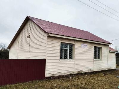 Капитальное строение с инв. №130/С-53153, магазин пл. 80,3 кв.м. (Брестская обл., Пинский р-н, Хойновский с/с, д.Невель, ул. Партизанская, 17А)