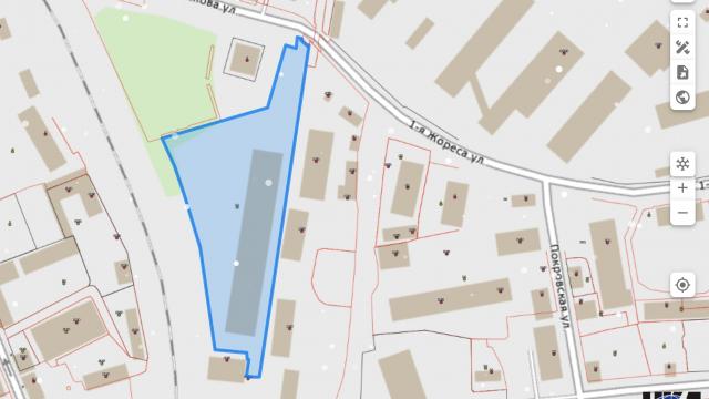 Комплекс 5 зданий торговой базы (АБК, склады и гаражи) общей пл. 2883,6 кв.м. с сетями и благоустройством территории, расположенных на земельном участке пл. 0,9684 га (Витебская обл., г.Витебск, ул. Мясникова, 4А)