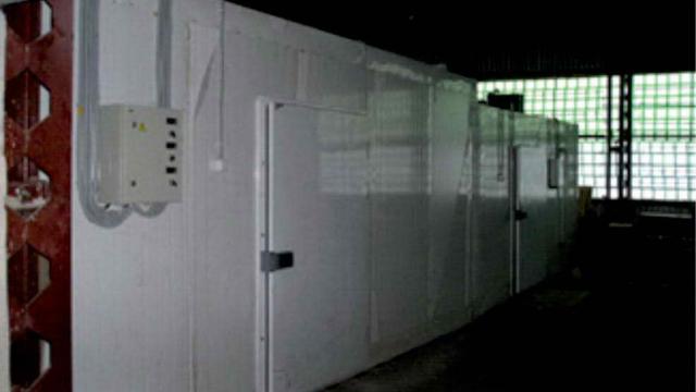 Холодильная камера объемом 240 куб.м. в разобранном состоянии (г.Орша, ул. 1 Мая, 109Ж)