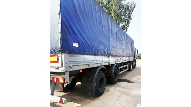 Полуприцеп бортовой МАЗ-938660, 2009 г.в., рег. знак 0818 АА-6 (Могилевская обл., Хотимский р-н, г.п.Хотимск, ул. Льнозаводская, 9)