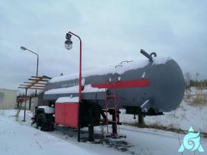 Временный заправочный пункт сжиженного газа на базе передвижного автозаправщика (г.Витебск, район котельной «Южная»)