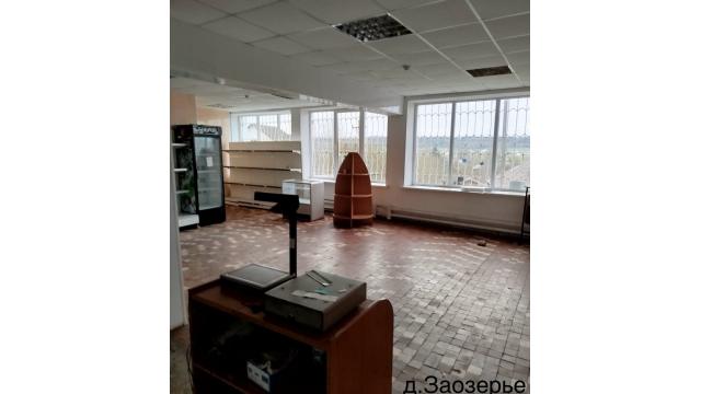 Капитальное строение с инв. №601/С-30636, магазин пл. 153,0 кв.м. (Минская обл., Логойский р-н, Логойский с/с, д.Заозерье)