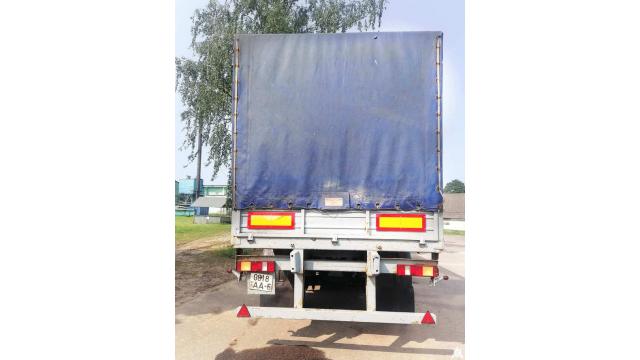 Полуприцеп бортовой МАЗ-938660, 2009 г.в., рег. знак 0818 АА-6 (Могилевская обл., Хотимский р-н, г.п.Хотимск, ул. Льнозаводская, 9)