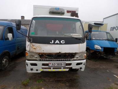 Автомобиль грузовой рефрижератор JAC HFC 1063K, 2013 г.в., рег. знак АО 3806-5 (Минская обл., Дзержинский р-н, г.Дзержинск, ул. Северная, 1)