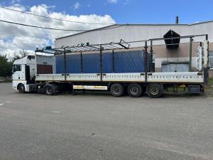 Полуприцеп бортовой KRONE SD27, 2008 г.в., рег. знак А3972А-5 (Минская обл., г.Дзержинск, ул. Фоминых, 44)