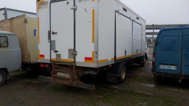 Автомобиль грузовой рефрижератор JAC HFC 1063K, 2013 г.в., рег. знак АО 3806-5 (Минская обл., Дзержинский р-н, г.Дзержинск, ул. Северная, 1)