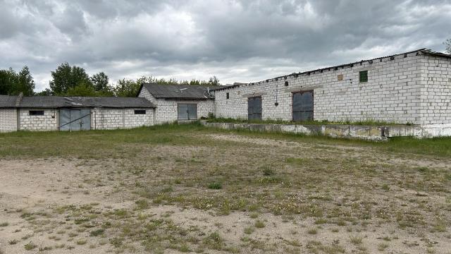Комплекс 2 зданий складов общей пл. 795,1 кв.м. (Брестская обл., г.Ляховичи, ул. Вокзальная, 12Б и 12Б/1)