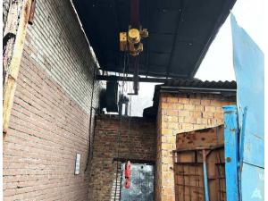 Подвесная кран-балка, 1980 г.в., инв. №2203 (Брестская обл., г.Пинск, ул. Рокоссовского, 2)