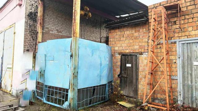 Подвесная кран-балка, 1980 г.в., инв. №2203 (Брестская обл., г.Пинск, ул. Рокоссовского, 2)