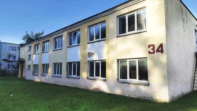 Капитальное строение с инв. №121/C-14859, общежитие пл. 506,3 кв.м. (Брестская обл., г.Дрогичин, ул. Освобождения, 34)