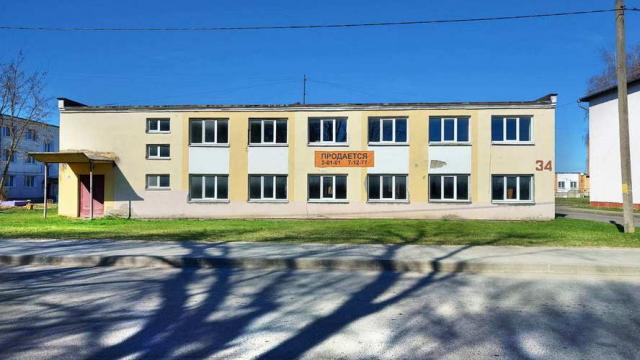 Капитальное строение с инв. №121/C-14859, общежитие пл. 506,3 кв.м. (Брестская обл., г.Дрогичин, ул. Освобождения, 34)