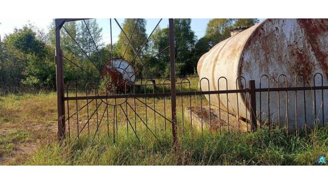 Ограждение с воротами (заправочная станция), 140,7 м.п. (Витебская обл., Браславский р-н, д.Гирейши)