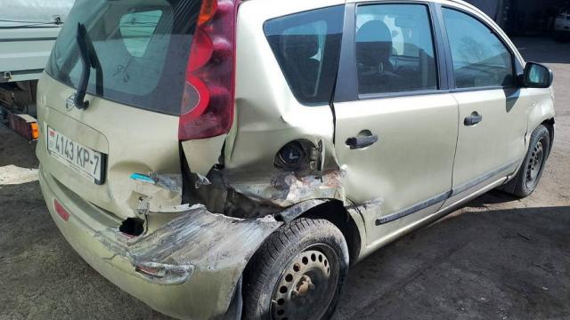 Легковой автомобиль Nissan, рег. знак 4143 КР-7 (в аварийном состоянии), 2009 г.в., (Минская обл., г.Минск, ул. Промышленная, 11А)