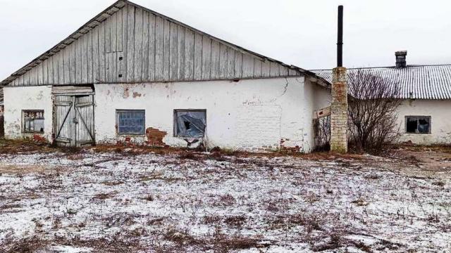 Коровник в д.Обруб, инв. №5005 (Витебская обл., Глубокский р-н, Псуевский с/с, вблизи д.Обруб)