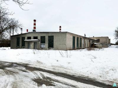 Комплекс зданий и сооружений механической прачечной (прачечная, склад, трансформаторная подстанция, компрессорная) общей пл. 1382,9 кв.м. с сетями (Витебская обл., г.Орша, ул. Южная, 1А)