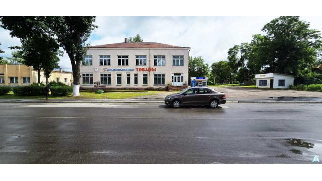 Капитальное строение с инв. №220/C-14817, магазин «Универмаг» пл. 590,7 кв.м. (Витебская обл., Глубокский р-н, г.п.Подсвилье, ул. Советская, 35)