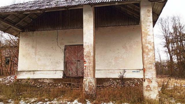 Склад зерна в аг.Псуя по ул. Ленина, инв. №5018 (Витебская обл., Глубокский р-н, аг.Псуя, ул. Ленина)